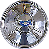 1954 Chevy Hub Cap with Blue Crest