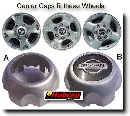 2001 Nissan xterra center cap #3