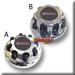 GMC 2001-07 Sierra 3500 DRW Silver Rear Center Cap Part # 15053705 GMC 2001-07 Sierra 3500 DRW Silver Rear Center Cap Part # 15053705